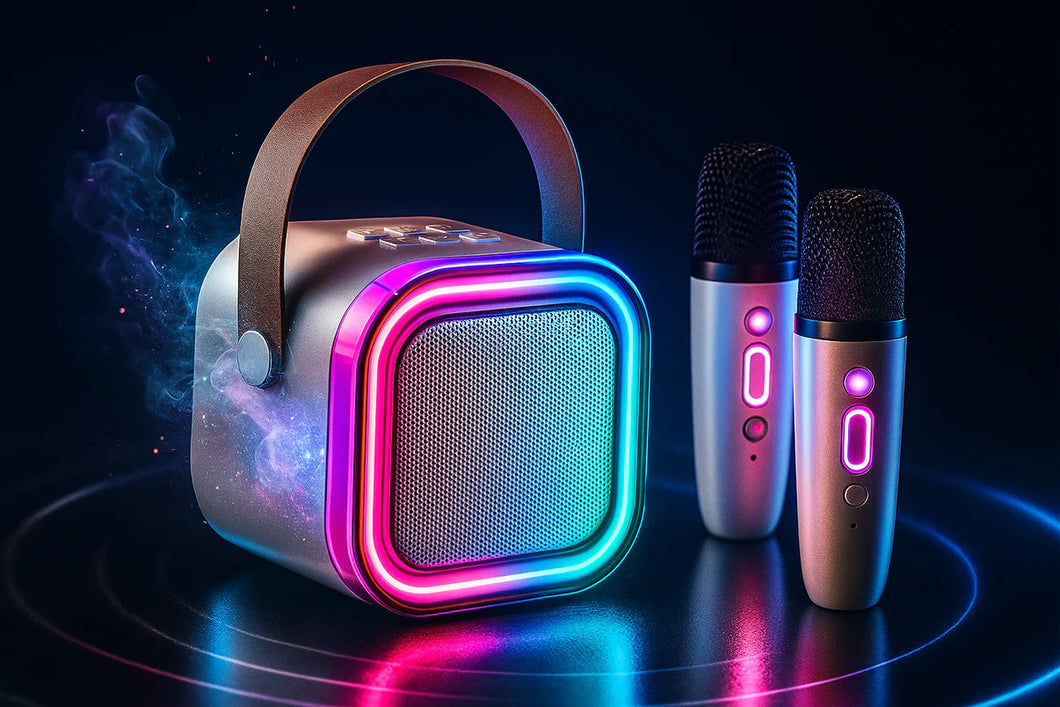 ✨MINI KARAOKE PORTATIL ✨🎶🎤