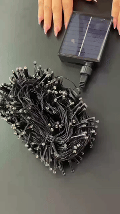 ✨🎄Luces de Navidad con Panel Solar🎄✨